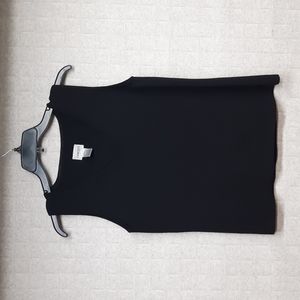 Chico's Black Sweater Tank